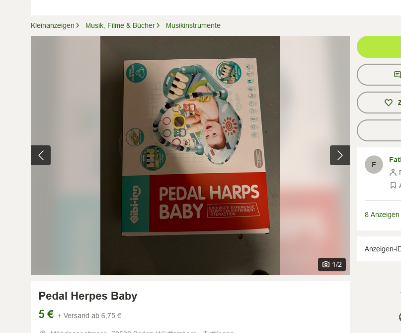 Screenshot 2024-10-25 at 22-52-49 Pedal Herpes Baby in Baden-Württemberg - Tuttlingen kleinanz...png