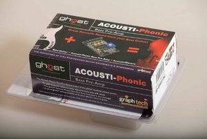 Grapthtech Acousti-Phonic Bass Preamp & Ghost Piezo Saddle Pickups für JB/PB Brücken