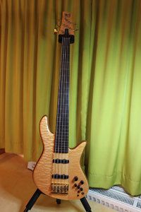 Fodera Emperor Elite 5 fretless .JPG