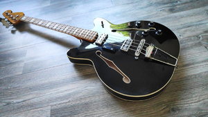 FENDER Coronado Bass II, black - Rarität!