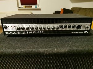 Gallien Krueger Backline 600 Bass-TopTeil Amp