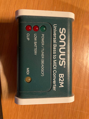 Sonuus B2M Bass-to-MIDI Converter