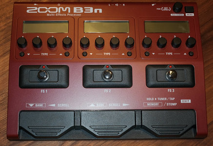 ZOOM B3n Multi-Effekt-Prozessor