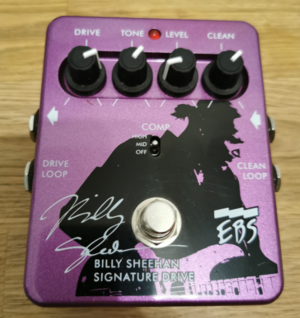 ebs billy sheehan signature bass pedal