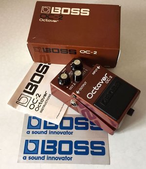 Suche Boss OctaveR OC-2 Made in Japan (black Label) 80s