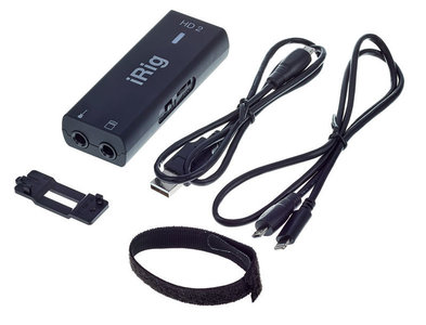 Gitarren-/Bass- Audio-Interface iRig HD-2, auch für Live-Anwendung