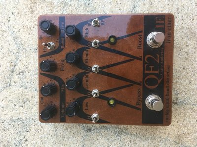 Iron Ether qf2 copper bass overdrive/distortion/fuzz