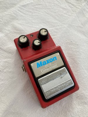 Maxon CP-9 Compressor '80s Vintage MIJ Guitar Effect Pedal