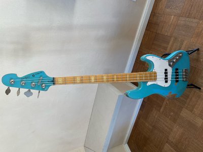 Sandberg California JJ4 Jazzbass Roquefort Blue Hardcore Aged