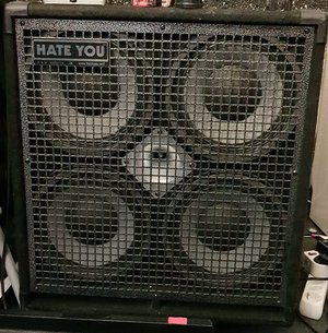 SWR Goliath III 4x10 pre Fender