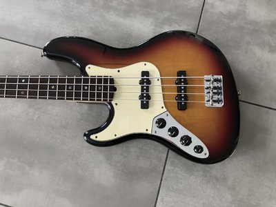 Fender American Deluxe Jazz Bass Linkshänder Left handed sunburst 2007