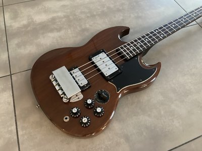 1976 Gibson EB-3 Bass Limited Edition short scale walnut