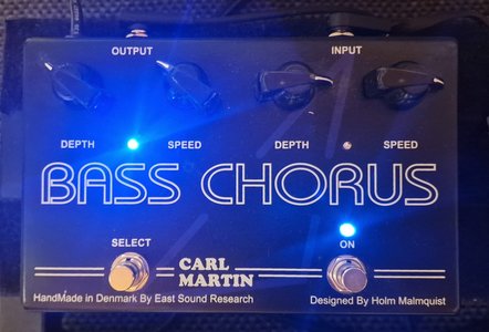 LETZTER PRICEDROP‼️Carl Martin Bass Chorus V1 (220V Version, Handmade in Denmark)