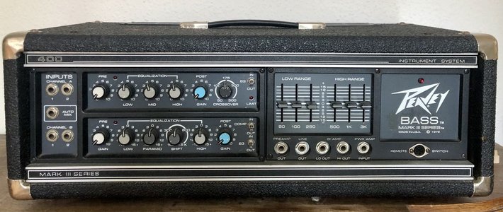 Verkaufe Peavey Vintage Bass Amp + Box