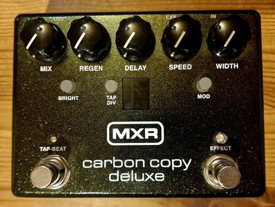 MXR Carbon Copy Deluxe | Analog Tap Delay