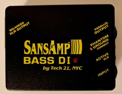 Vintage Tech 21 SansAmp Bass DI