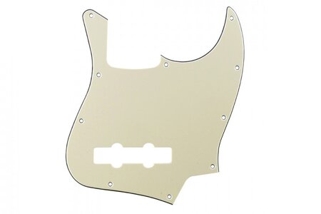 SUCHE: Jazz Bass Pickguard Creme