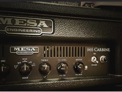 Headshell für Mesa Boogie M6 Carbine gesucht