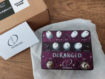 CrazyTubeCircuits "Deranged" Filter+Fuzz+Octave Up/Down