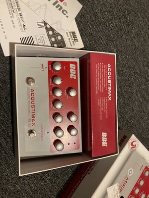 BBE Acoustimax Preamp