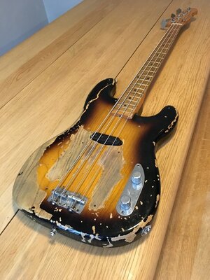 Suche: Fender P-Bass custom shop or Masterbuilt