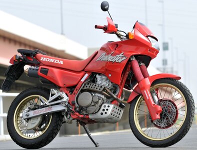 2023-11-16 Honda Domintaor NX650 rot.jpg