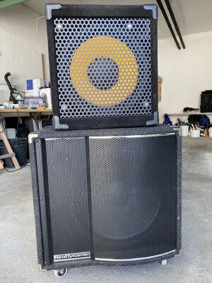 Tech Soundsysteme 15" mit Hochtöner, neuwertig kaum gebraucht für 450.- Euro