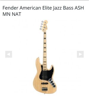 Suche nach eine Jazz Bass Fender Elite 4 strings