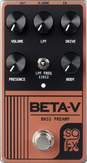 Solid Gold FX Beta-V Bass Preamp – gefunden!