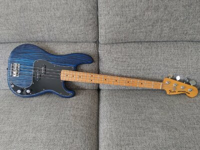 [SOLD] Fender Precision US Limited Sanblasted 2015