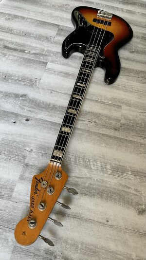 Fender Jazz Bass 1974 -originaler Zustand