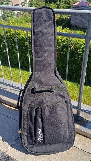 Fender Gigbag für zwei E-Gitarren (oder Shortscale Bässe mit kurzem Headstock)