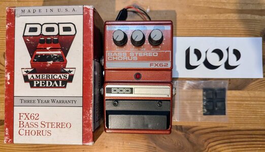 Vintage DOD Bass Stereo Chorus 80er