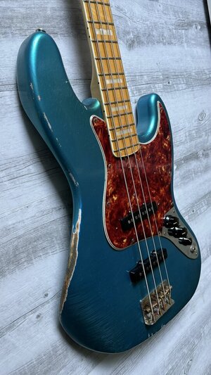 Hillbrand Jazz Bird - Custom relic - lake placid blue