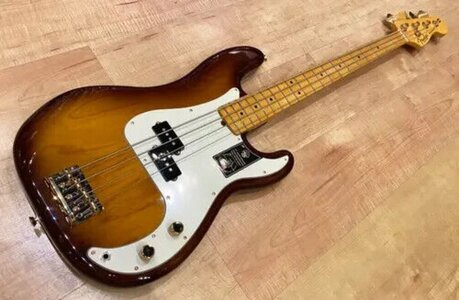 Fender 75th Anniversary Commemorative Precision Bass