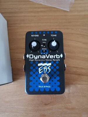 Reserved EBS Dynaverb pedal