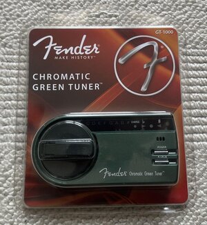 Fender Stimmgerät GT-1000 Tuner Gitarre + Bass neu - Preisupdate