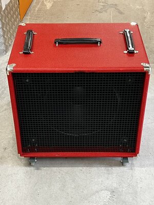 Basscabinet Tube Town TJ606 Clone in Rot, EV15L, 8 Ohm