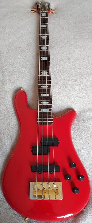 1989 Spector NS-2, Kramer Era, Guard Red **Reserviert**