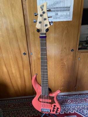 Fbass BN5 Fiesta Red ( no trade, no bargain )