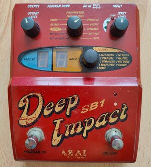 Akai Pro Deep Impact Bass Synth Pedal