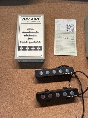 Delano Jazz Bass Pickups 5 er