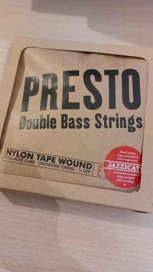 Presto Double Bass Strings Jazzicato