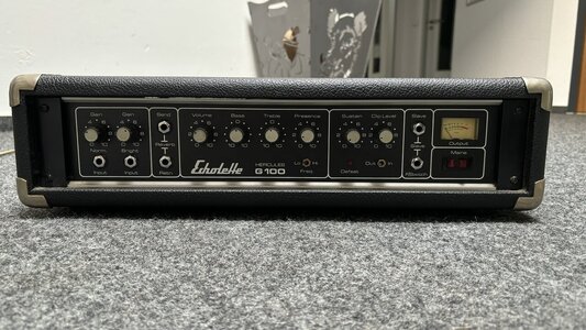 Echolette Hercules G100 Amp - Bass & acoustic 136 Cab