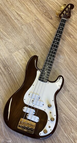 Fender Precision Bass Elite II 1983 WALNUT - super rare -