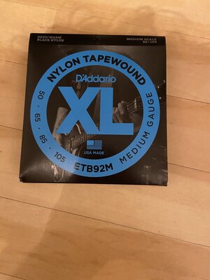 Daddario Tape Wound Saiten Medium Scale