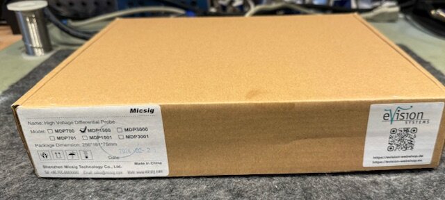 Micsig MDP 1500 symm. Messadapter