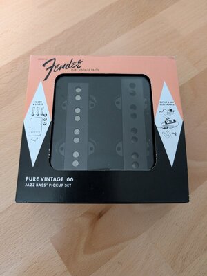 Fender Pure Vintage '66 Jazz Bass Pickup Set - neu und OVP