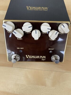 Vemuram Derryl Jones Bass Overdrive / Boost