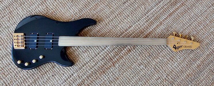 Vigier Excess Fretless iMetal 2006 - Black